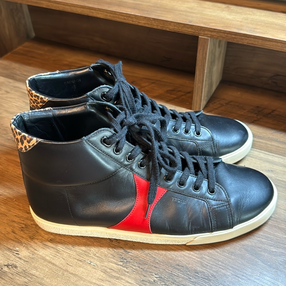 Celine Triomphe TR 01 M high top sneakers